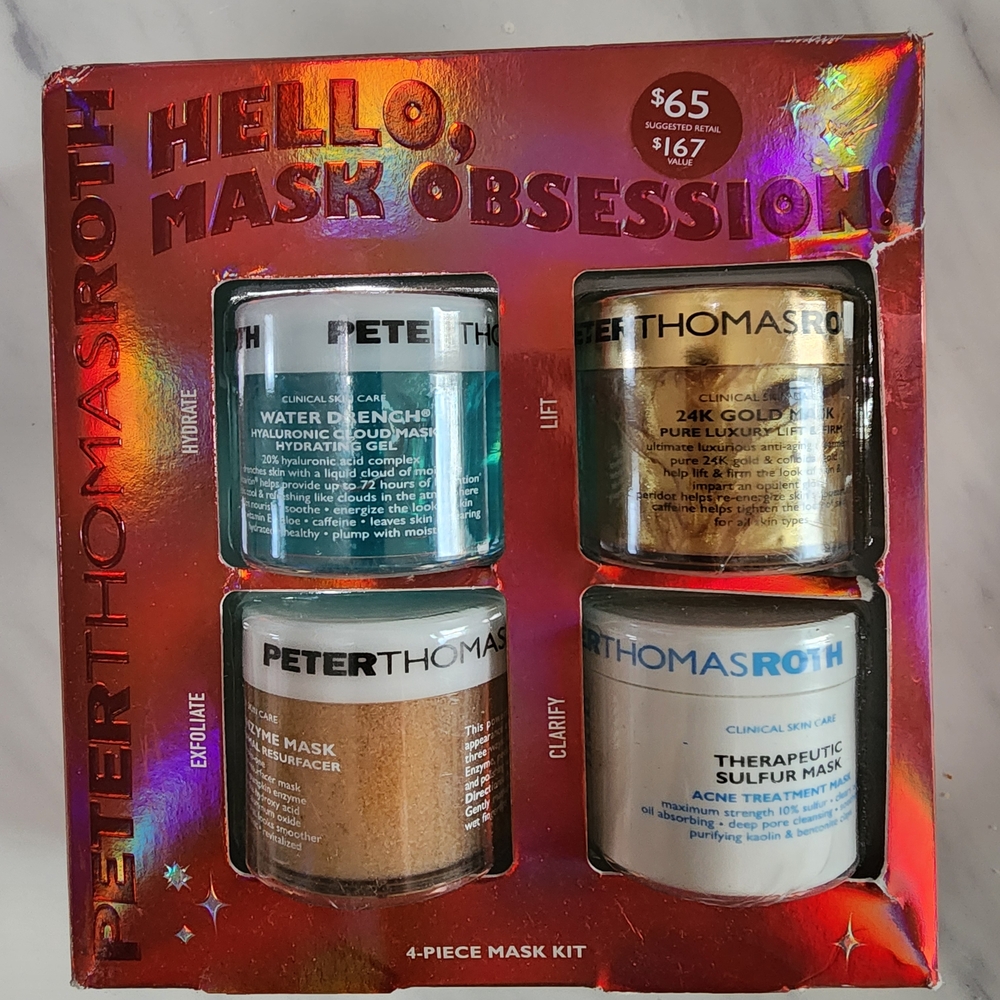 Peter Thomas Roth 4pc Mask Obsession Set